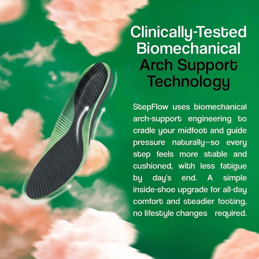 StepFlow - Arch Support Orthotic Insole